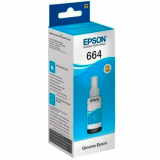 Чернила Epson Cyan 664 70 мл C13T66424A