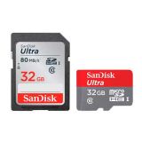 Карта памяти SanDisk Ultra UHS-I 32 ГБ SDSQUNB-032G-GN3MA