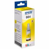 Чернила Epson Yellow 664 70 мл C13T66444A