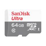 Карта памяти SanDisk Ultra UHS-I 64 ГБ SDSQUNR-064G-GN3MN